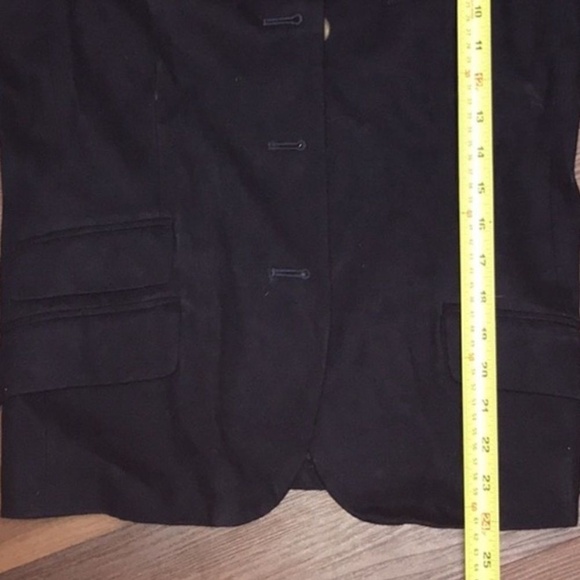 Ralph Lauren NWT Womens Polo Jeans Navy Blazer w/ Suede Elbow Detail Size Medium - Picture 8 of 12